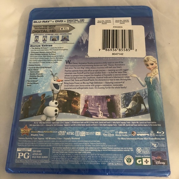 Frozen Blu-ray - Picture 2 of 2